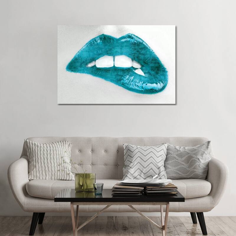 iCanvas "Luscious Teal" by Sarah McGuire Canvas Print - 32x48x1.5