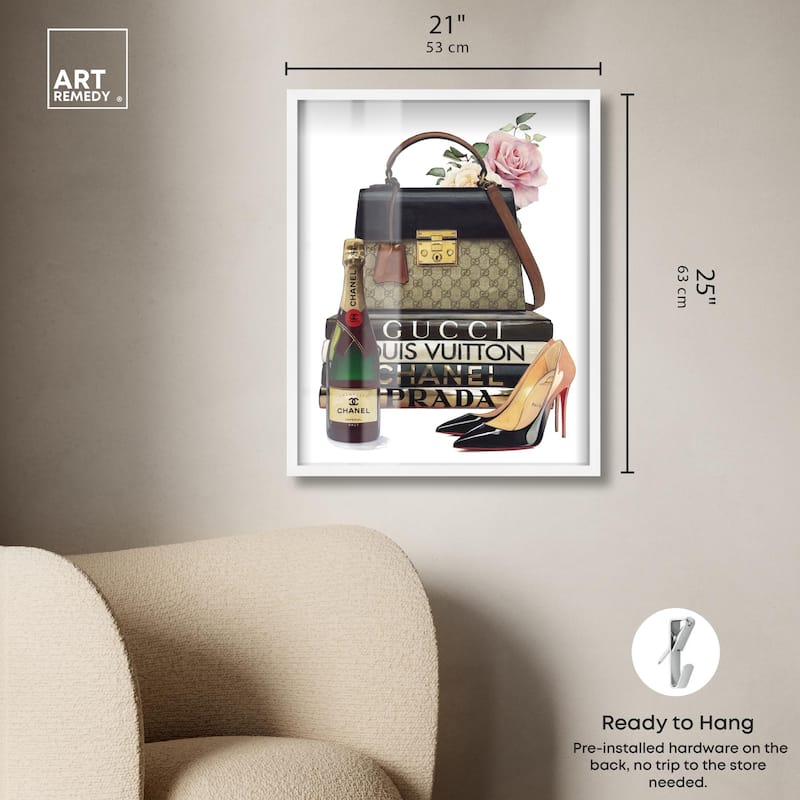 Let's Go Out Tonight Shadowbox by Art Remedy