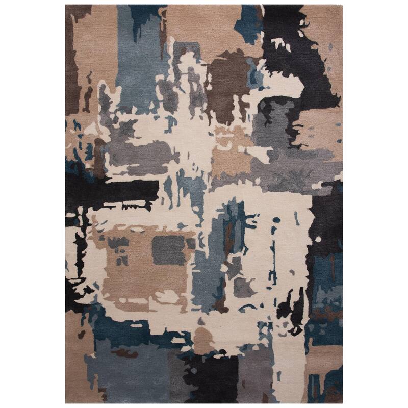 Alora Decor Brisk Hand-tufted Abstract Rug