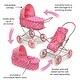 preview thumbnail 39 of 42, Badger Basket Just Like Mommy 3-in-1 Doll Pram/Carrier/Stroller