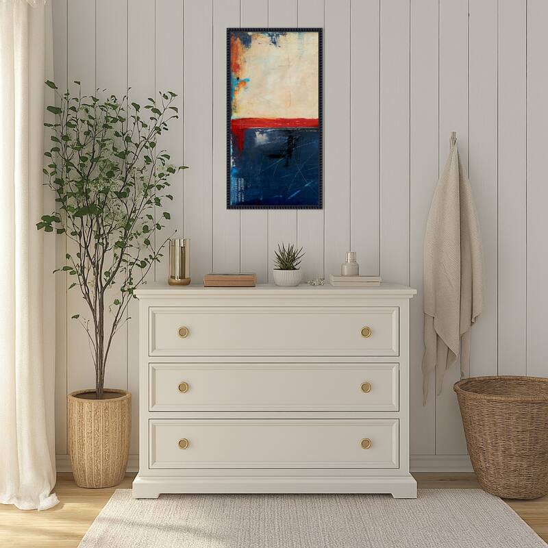 LA Strip No. 1 by Erin Ashley Framed Canvas Wall Art Print