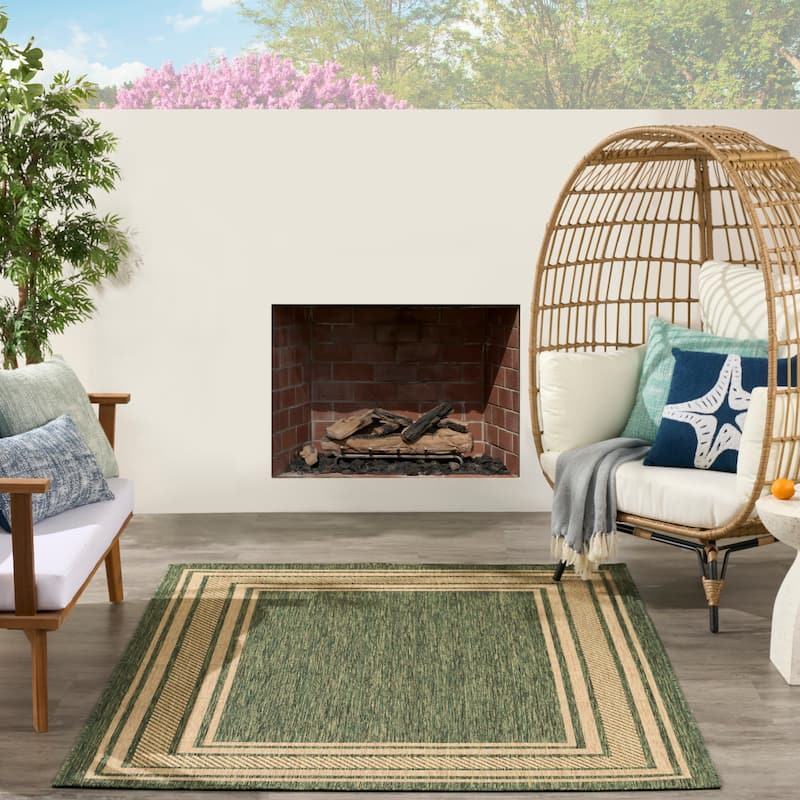 Nourison Horizon Indoor/Outdoor Geometric Area Rug