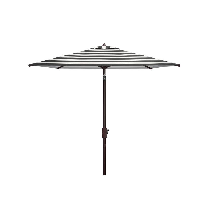 SAFAVIEH Outdoor Anabelle Fashion Line 7.5 Ft Square Umbrella, Base Not Included