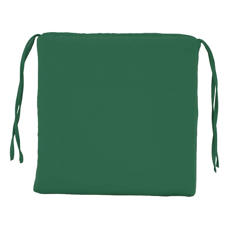 16-inch Square Indoor Twill Chair Cushions (Set of 2 or 4) - 16 x 16