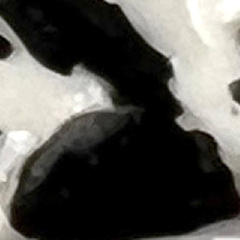 HomeRoots Set of Six White Ceramic Drawer Pull Knobs - 1.50 in. x 1.00 in. x 1.50 in.