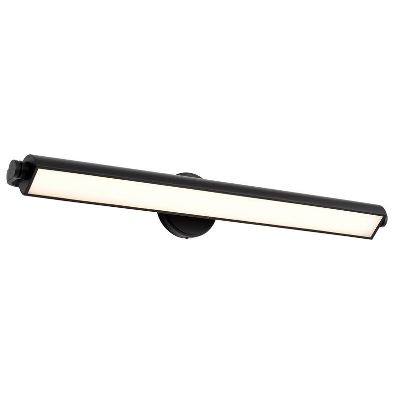 Auden 36 Inch LED Vanity 3 CCT Selectable Black Finish Acrylic Lens