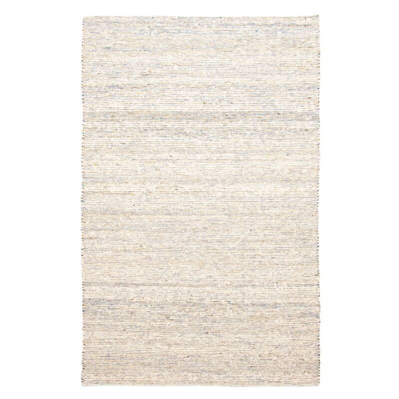 ECARPETGALLERY Braid weave Sienna Cream Wool Rug - 5'0 x 8'0