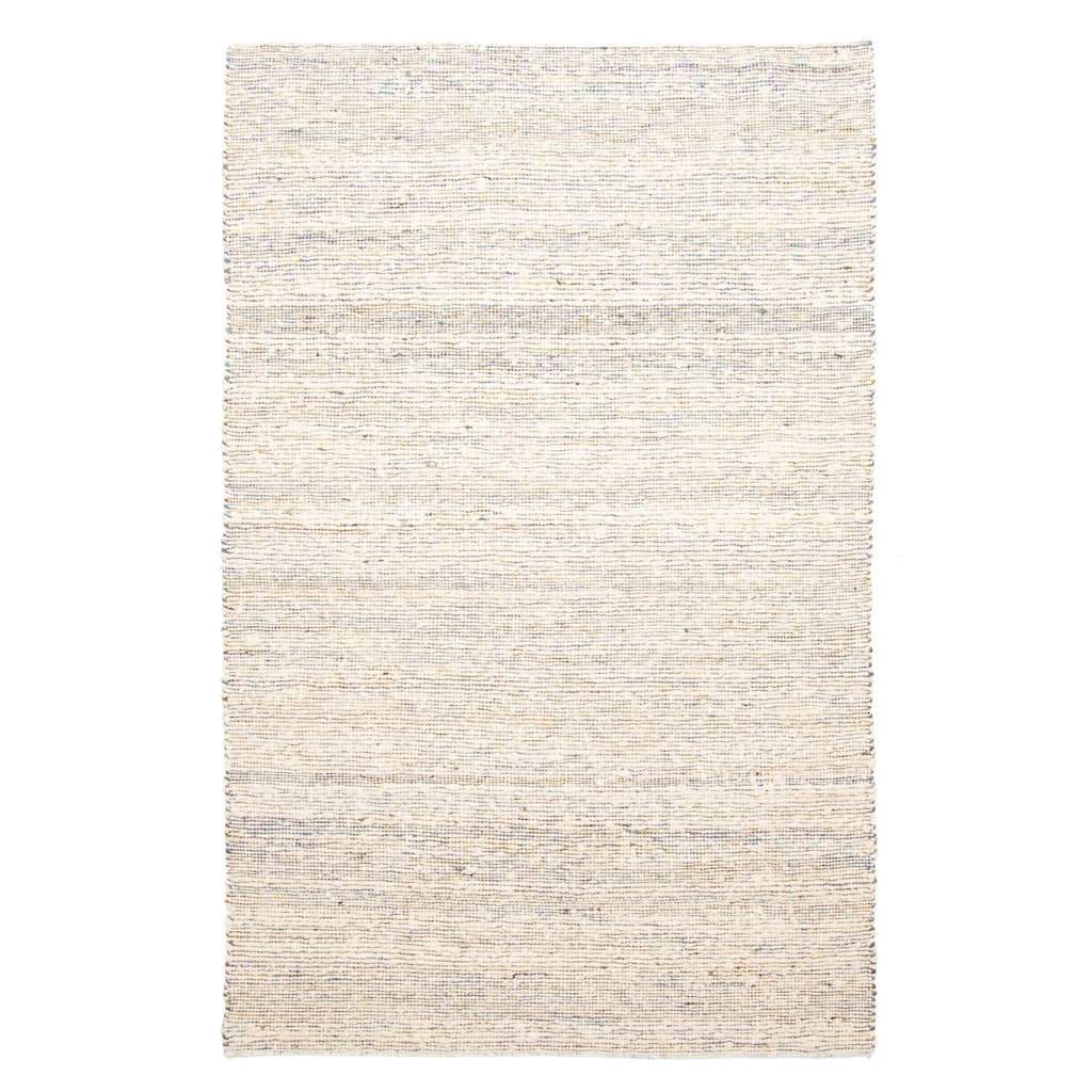 ECARPETGALLERY Braid weave Sienna Cream Wool Rug - 5'0 x 8'0