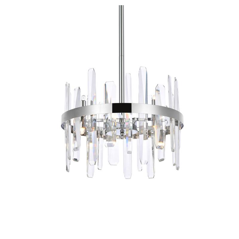 Indigo Home 16 inch crystal round pendant