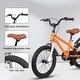 preview thumbnail 5 of 54, Adjustable 14" & 16" Kids Bike with Training Wheels, Safe Brakes & Easy Assembly