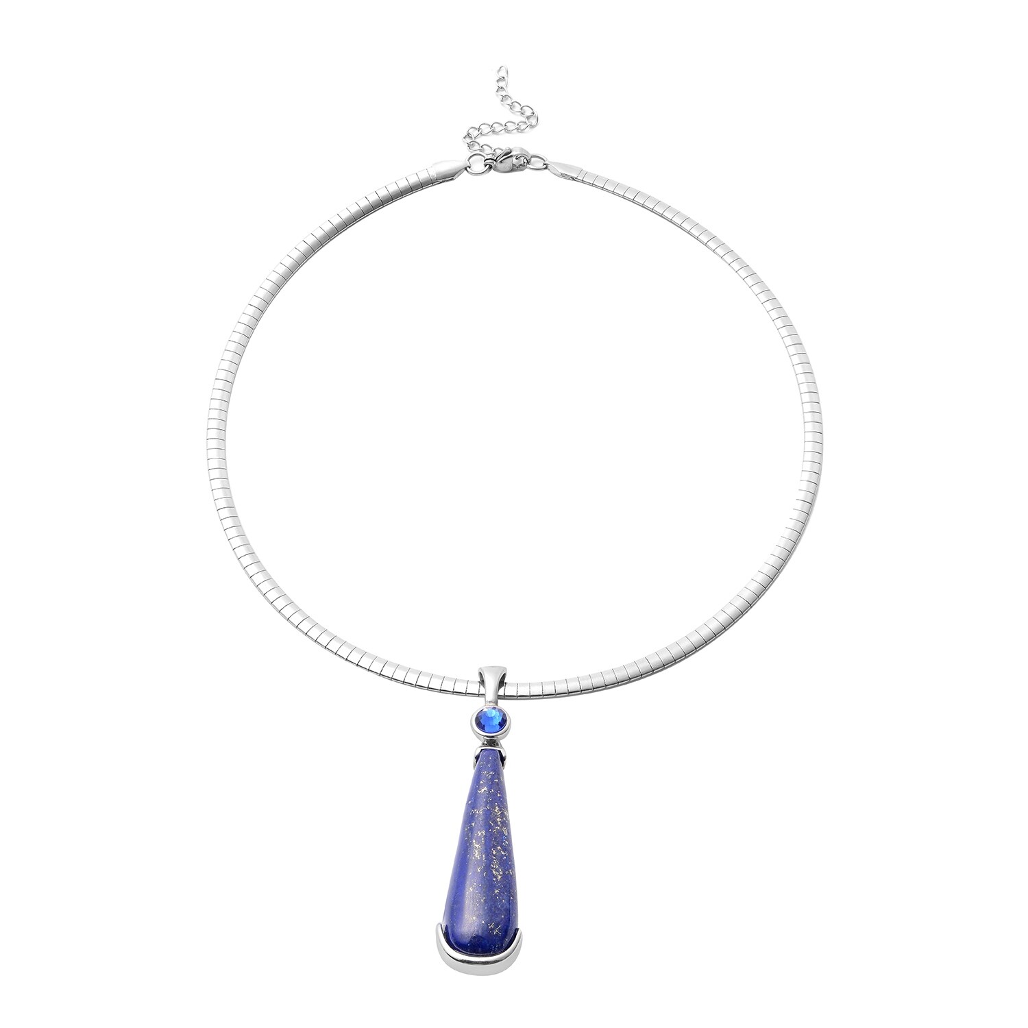 lapis lazuli crystal pendant