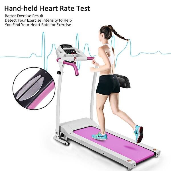Costway 800w Folding Treadmill Electric Support Motorized Power On Sale Overstock 25719686