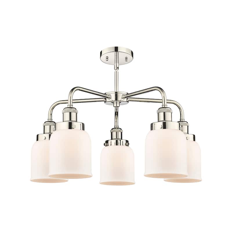 Innovations Lighting Bell - 5 Light 23" Stem Hung Chandelier
