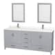 Option Gray, Chrome Trim, Giotto Quartz Top