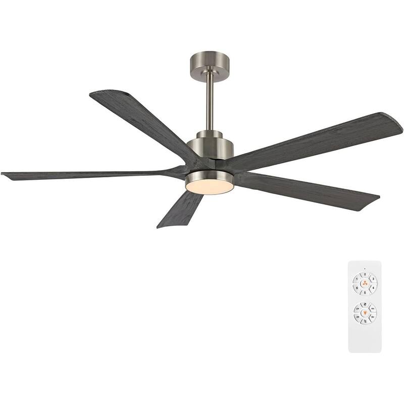 AeroBlade 60" 5-Blade 6-Speed Ceiling Fan with LED Light