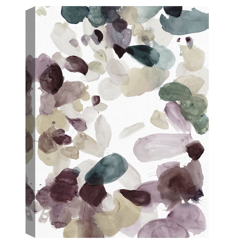 Butterfly Dance in Neutral D by Allyson Fukushima Canvas Art Print