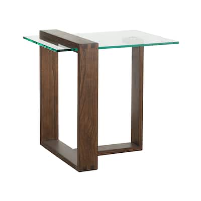 Magnussen Home Bristow Acorn Rectangular End Table - 26''W x 22''D x 25''H