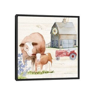 iCanvas "Life On The Farm I" by Kathleen Parr McKenna Framed - Bed Bath ...