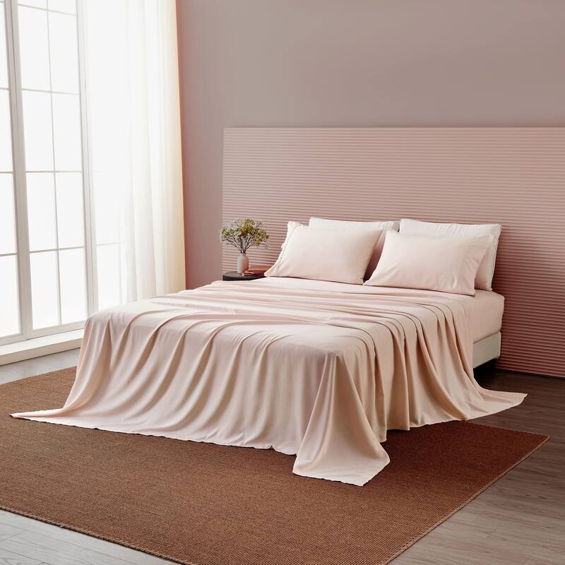 Linery & Co. Ultra Soft Microfiber and Rayon from Bamboo Bed Sheet Set
