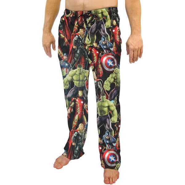 Marvel Mens Captain America Lounge Pants