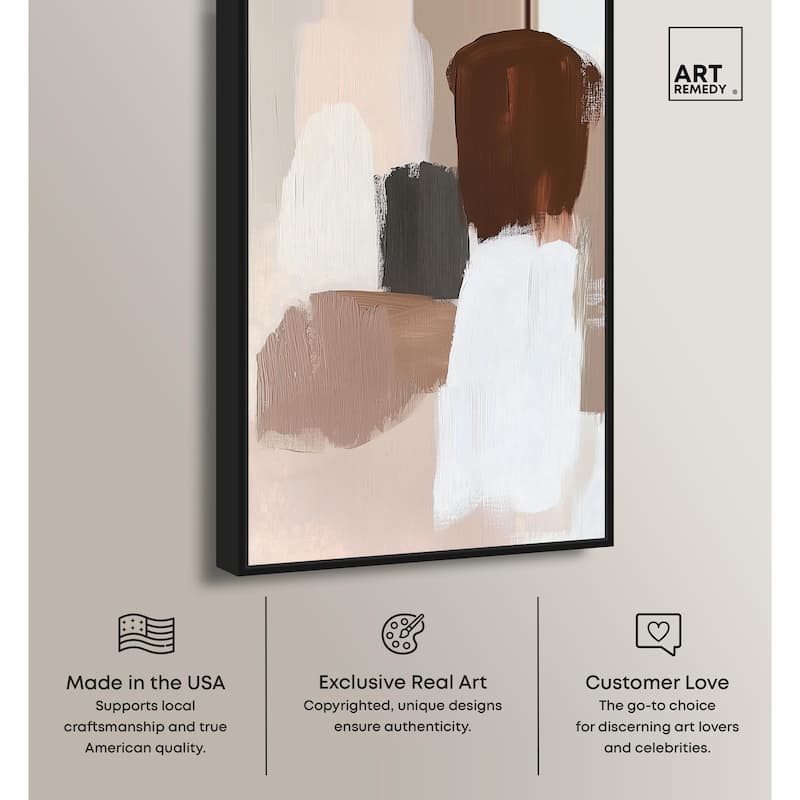 Veiled Browns Canvas by Art Remedy