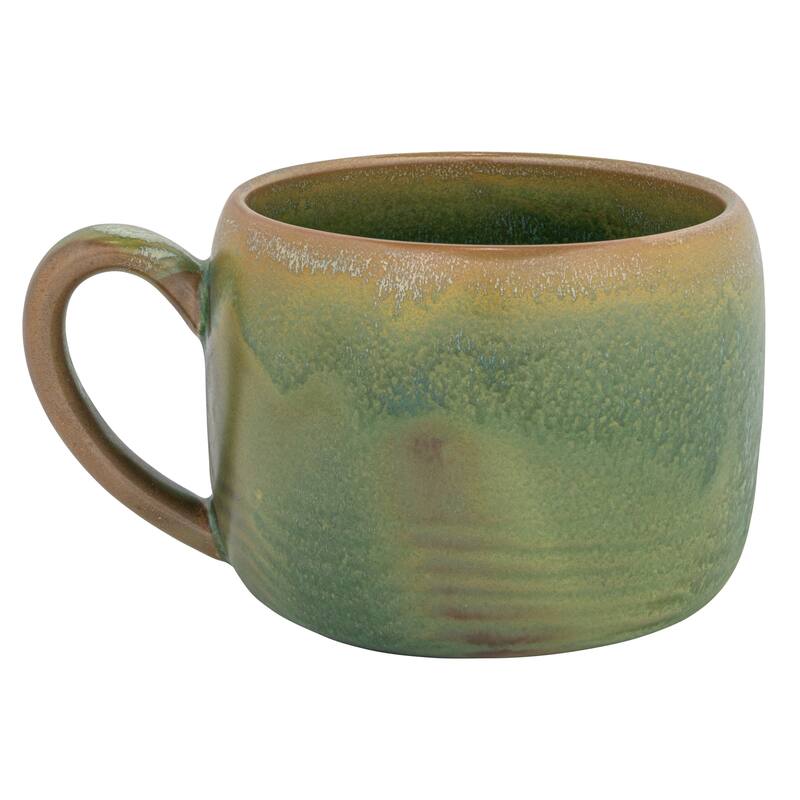 Stoneware Mug with Rustic Finish - 5.5"L x 4.1"W x 3.1"H