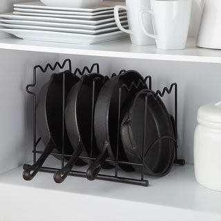 Pan, Pot Lid, and Pot Organizer Rack Holder