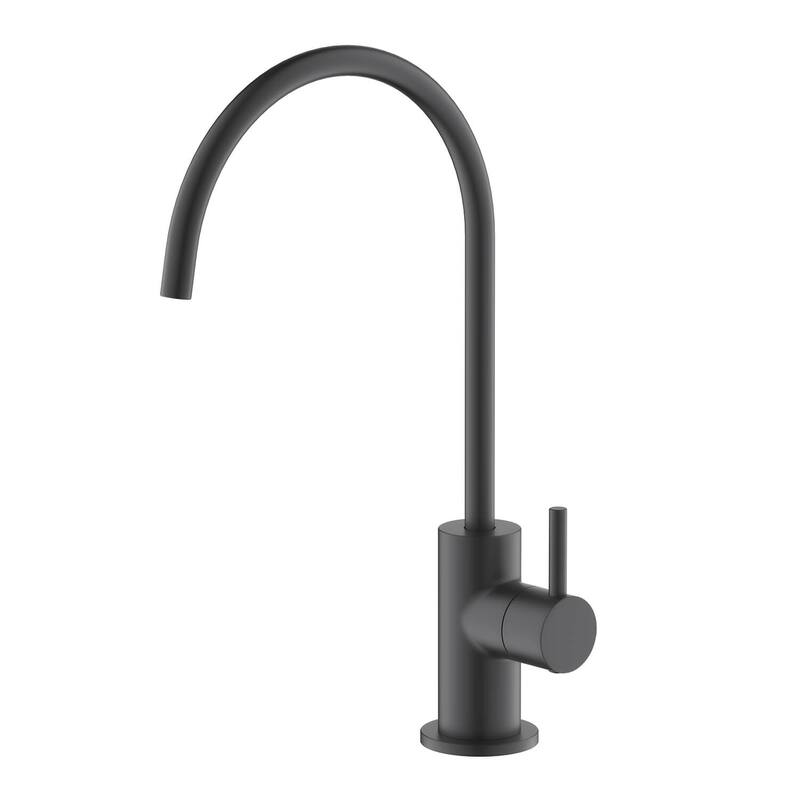 Circular Water Filtration Faucet - Matte Black