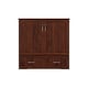 preview thumbnail 24 of 65, AFI Southampton Murphy Bed Chest with Built-In Charging Station