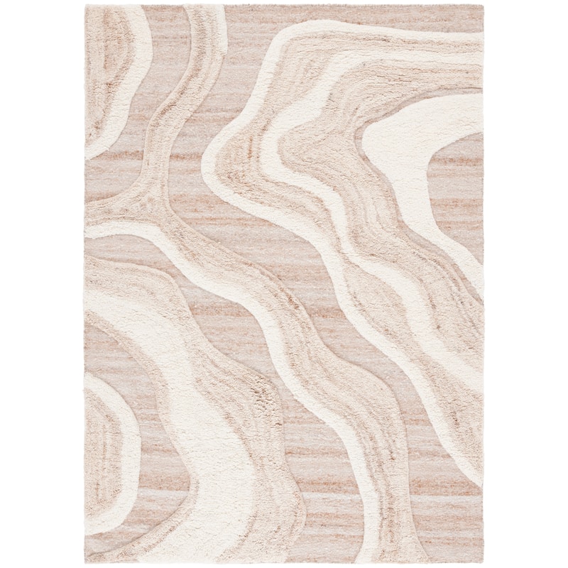 SAFAVIEH Handmade Vermont Dione Transitional Wool Rug