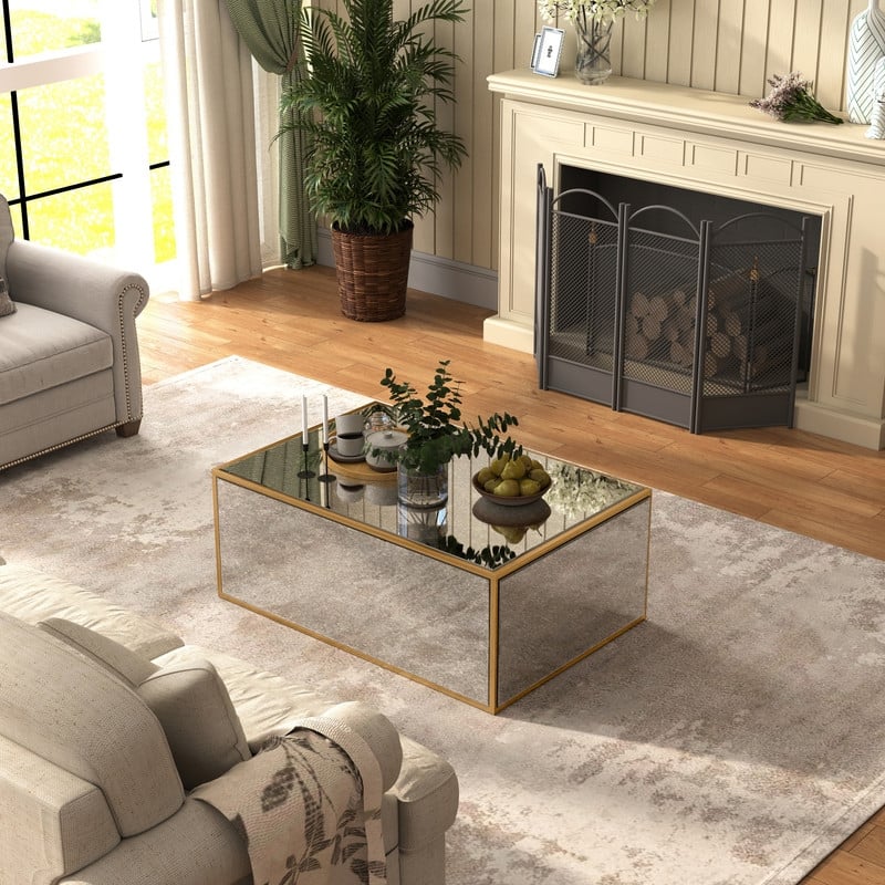 Modern Rectangular Coffee Table