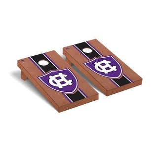 Holy Cross Crusaders Rosewood Cornhole Board Set