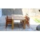 preview thumbnail 1 of 3, Posh Pollen Croatia Teak Dining Table