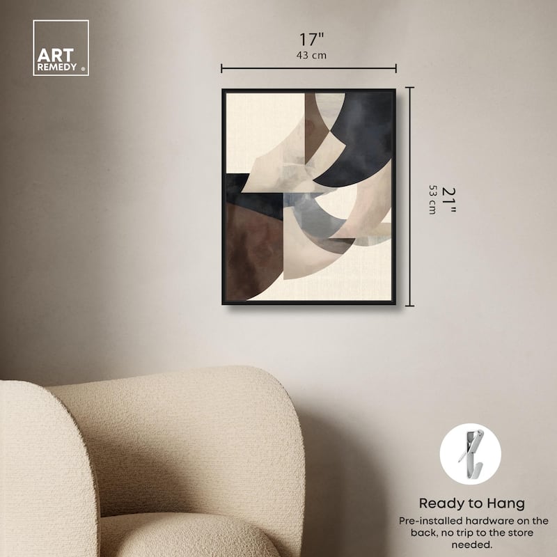 Planar Curves Canvas by Art Remedy