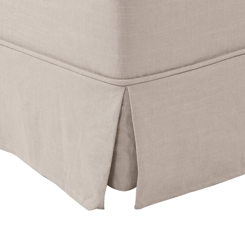Allan Andrews Universal Bench Frame & Cover, Linen Slub Tan