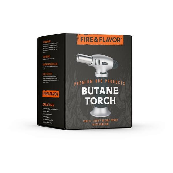 Fire & Flavor FFT109 Butane BBQ Torch Black Bed Bath & Beyond