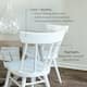 Plank and Beam Solid Wood Windsor Dining Chair - Set of 2