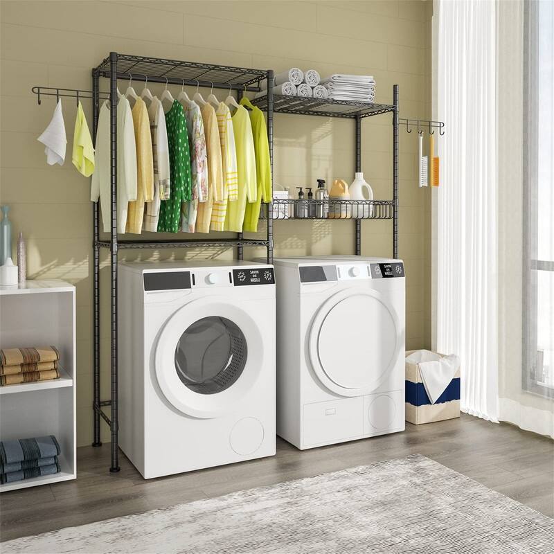 over Washer and Dryer Shelves