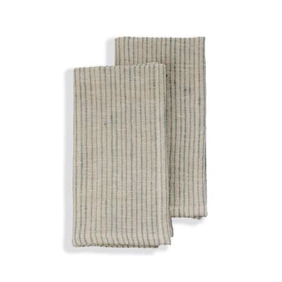 ON TRACK Napkins - Handmade Organic Cotton, Fair Trade, Eco-Dyed