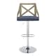 Option Blue Fabric/White Wash/Chrome