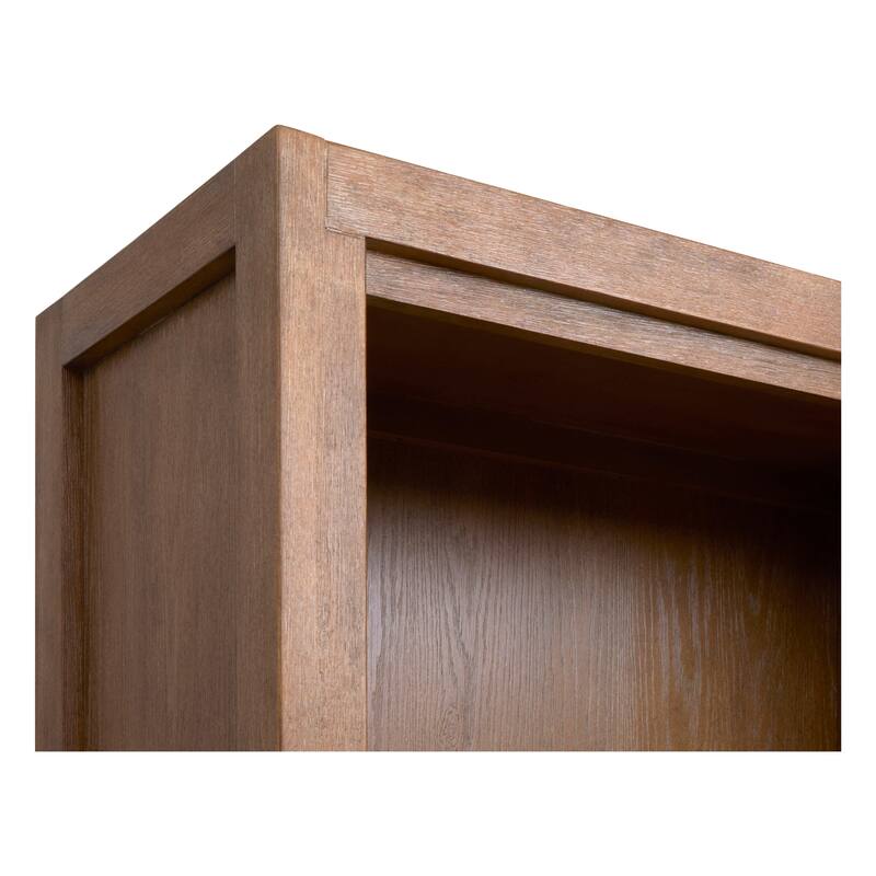 Magnussen Home Plum Creek Sierra Brown Bookcase - 38''W x 18''D x 80''H