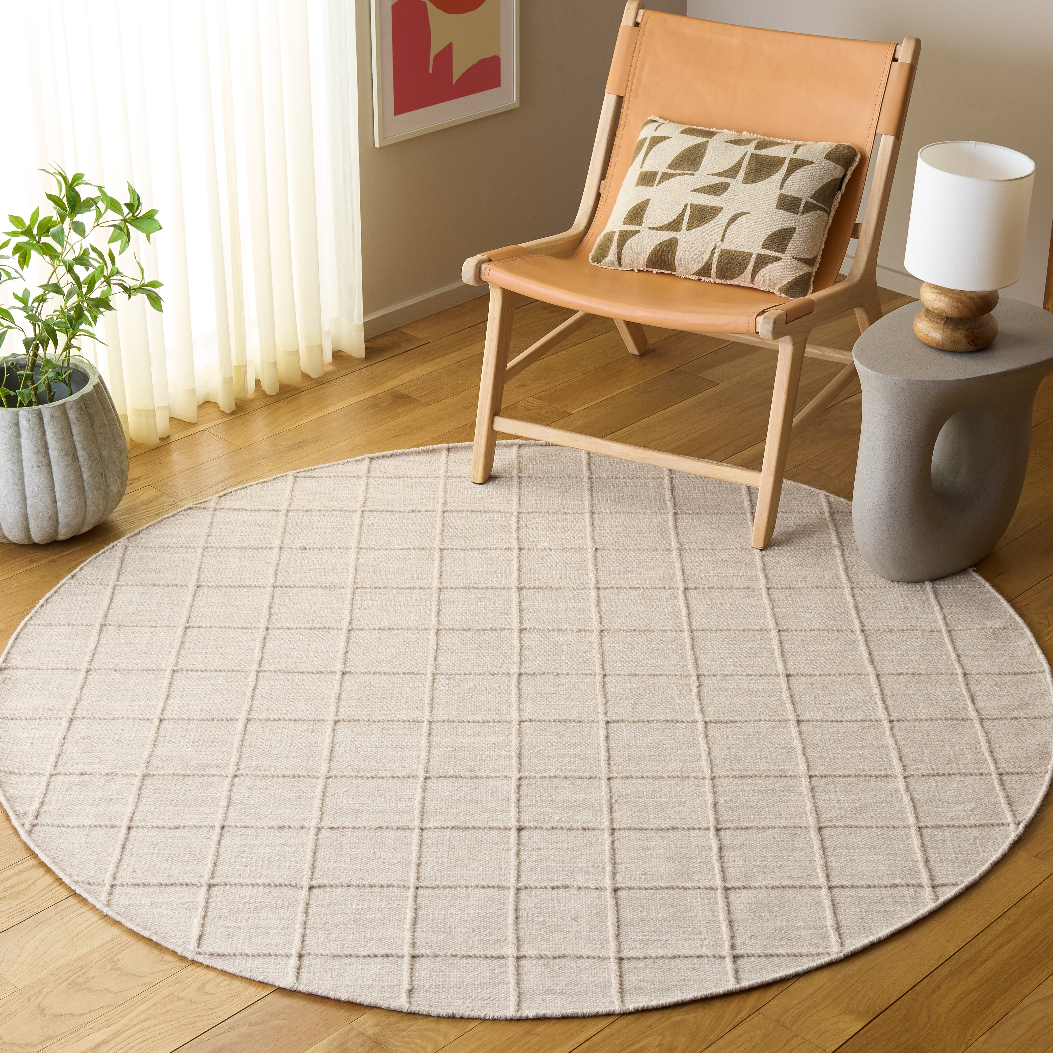 SAFAVIEH Handmade Natura Lyka Transitional Wool Rug - Overstock