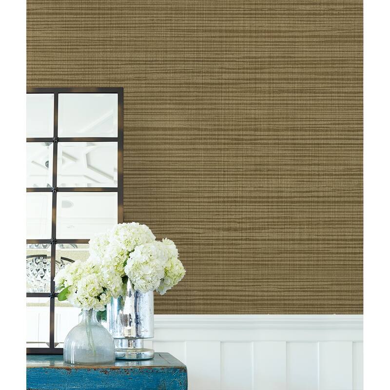 Seabrook Designs Hillside Stringcloth Unpasted Wallpaper
