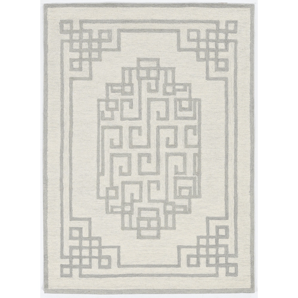 The Gray Barn Hand-tufted Wool Modern Oriental Area Rug