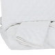 Fabric 3 Piece King Coverlet Set with Diamond Pattern, White - Bed Bath ...