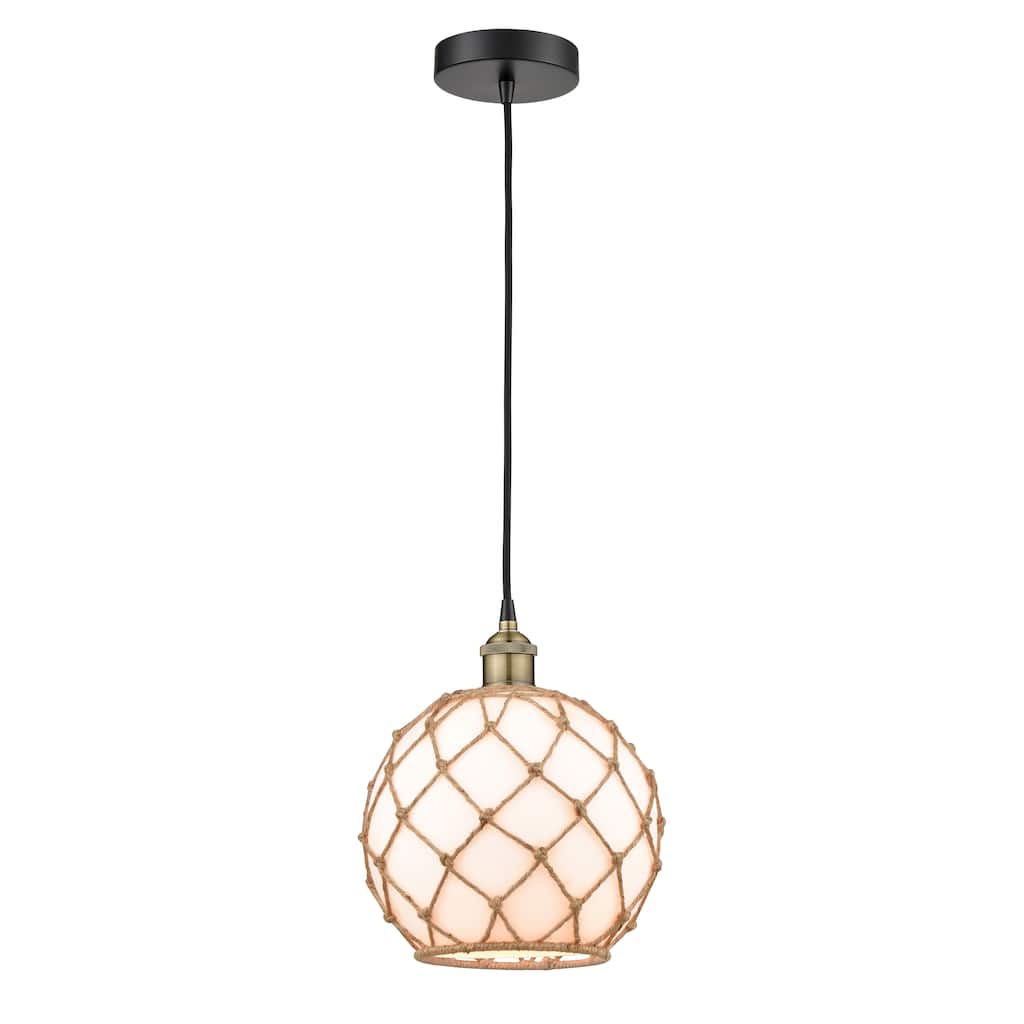 Innovations Lighting Edison - 1 Light 10" Cord Hung Mini Pendant