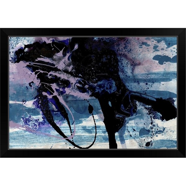 "KOO115A" Black Framed Print