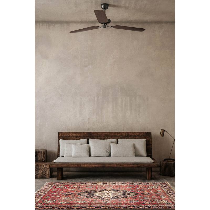 ECARPETGALLERY Hand-knotted Antalya Vintage Red Wool Rug - 9'7 x 12'8