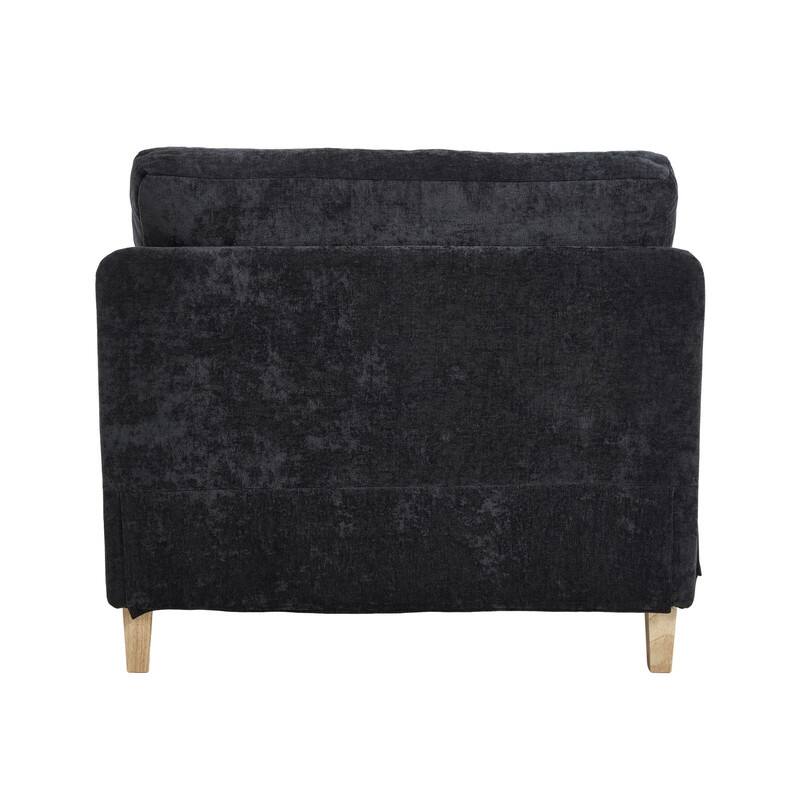 37.01" Foldable Sofa Bed Recliner, 3-in-1 Convertible Sleeper