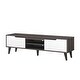 preview thumbnail 4 of 2, Grace TV Stand Grayish Brown